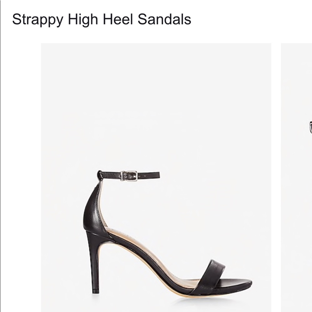 NWT Strappy Nude Sandals by Express